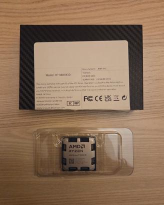 AMD Ryzen 7 9800X3D NUOVO 