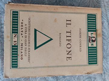 Libro vintage "Il tifone" di Joseph Conrad