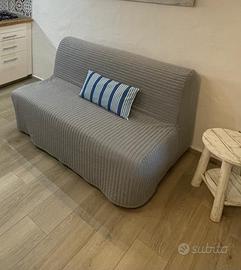 Divano Letto Ikea grigio - 2 posti.