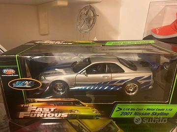 Nissan Skyline 1:18 fast and furious ertl