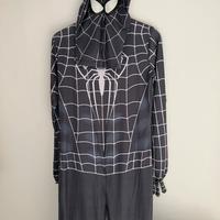 Costume Spidermna black edfion unisex adulto Nuovo