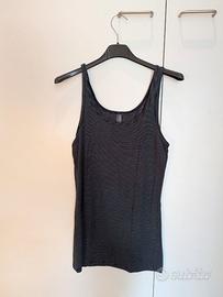 Canotta Schiesser in cotone elasticizzato a righe