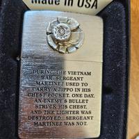 Zippo originale Made in USA 2009 – Edizione Vietna