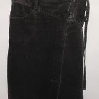 Gonna in velluto taglia 42