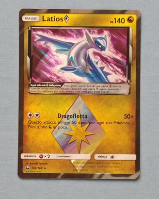Latios Prism Star Holo card rara