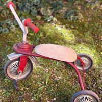 Triciclo Rolly Toys Vintage Metallo