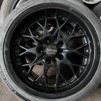 cerchi in lega BARRACUDA VOLTEX NERI 17/9 pollici