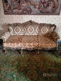 Divano in stile barocco veneziano