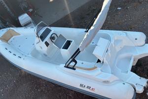 SEA 22 GT CARBON WHITE & HONDA 150 SPORT WHITE