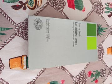 libro la cultura greca bruno snell