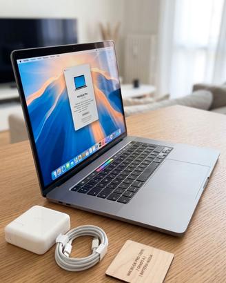 MacBook Pro 15" (2019) | GRADO A | BATTERIA NUOVA