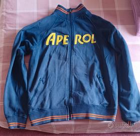 RARA FELPA MAGLIA VINTAGE APEROL ANNI 70 TAGLIA L