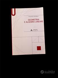 Libro geometria e algebra lineare