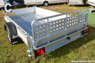 RIMORCHIO CARRELLO PORTACOSE CRESCI PT7CL RAMPA DI