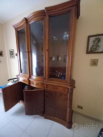 SALA DA PRANZO LEGNO MASSELLO ANNI 70 / 80