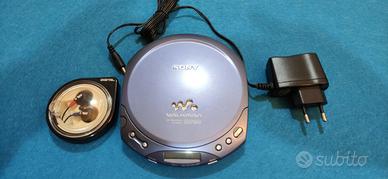 Sony D-E220 CD Walkman ESPMAX +Cuffie+Alimentatore