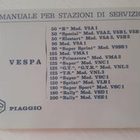 Manuale per Stazioni di Servizio Vespa Piaggio