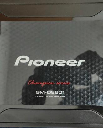 Amplificatore Pioneer GM-D8601