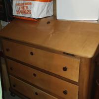 cassettiera con ribalta