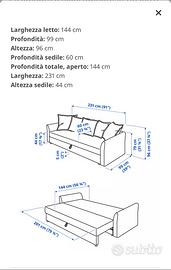 Divano letto Holmsund Ikea