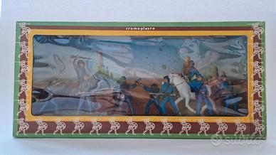 Soldatini Landi in Cromoplasto Nordisti e Sudisti