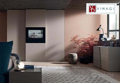 Armadio Battente e Scorrevole con TV su misura