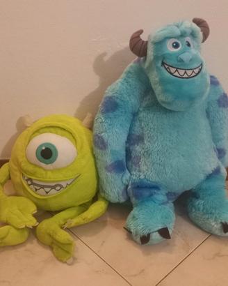 pupazzi Mike e Sully di monster & Co.