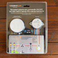 Kit Interruttore ON/OFF Prismalux Wireless 80MT
