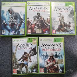 giochi xbox 360 collezione Assassin Creed