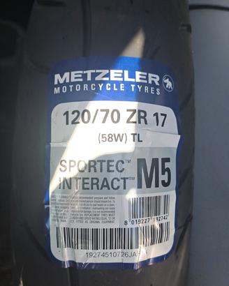 copertone Metzeler M5 120/70 R17