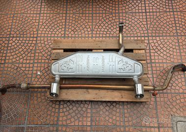 scarico completo fiat 500 abarth