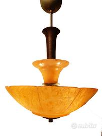 lampadario design liberty in alabastro