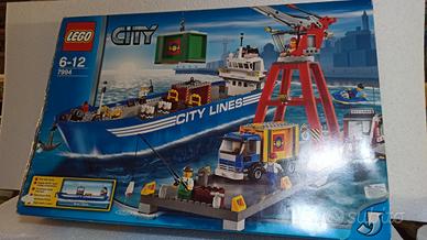 Lego City porto con nave