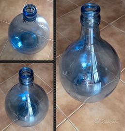 damigiana blu,si spedizione 