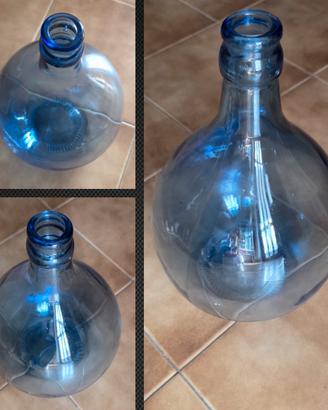 damigiana blu,si spedizione 