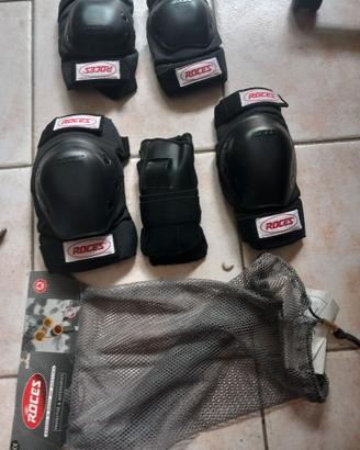 Protezioni Roces per pattini – ginocchiere, gomiti