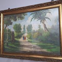 Quadro dipinto olio su tela