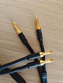 Cavi HiFi banane placcate oro