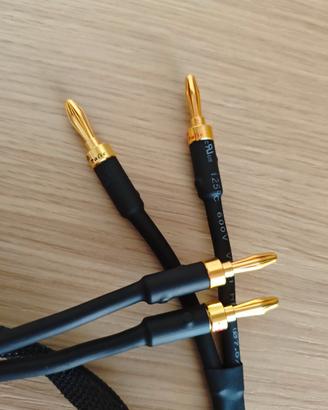 Cavi HiFi banane placcate oro