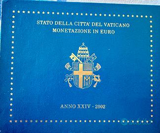 Divisionale euro Vaticano anno2002 prima emissione