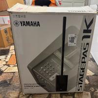 Sistema portatile Yamaha Stagepas 1K + accessori