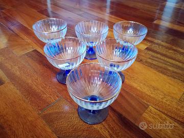 6 Coppe Cristallo Champagne - Cristal Mode