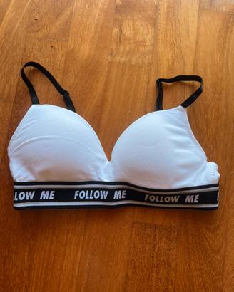 Reggiseno sportivo 1B bianco