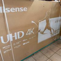 SMART TV HISENSE 85” 4K – NUOVA, MAI APERTA