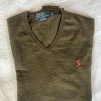 Maglione uomo M lana Ralph lauren verde