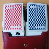 Cofanetto carte poker pubblicitario Battistoni 