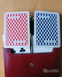 Cofanetto carte poker pubblicitario Battistoni 