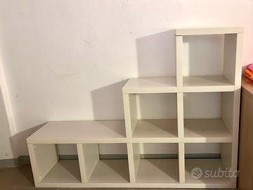 Libreria/scaffale modulare bianco