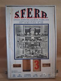 calendario perpetuo vintage s.f.e.r.a.
