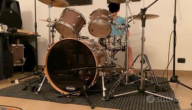 Batteria Mapex Orion rullante supra phonic Ludwig
